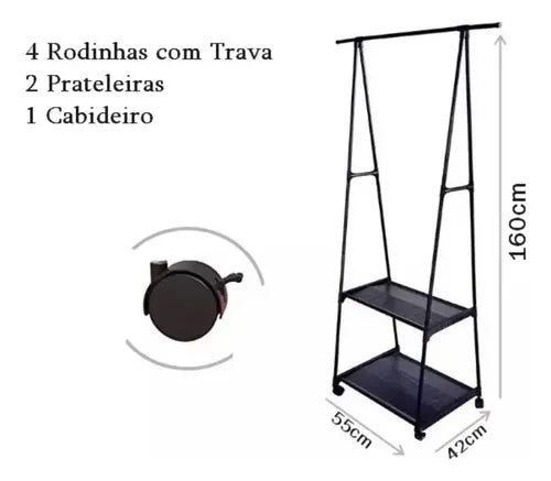 Cabideiro Triangular Grande