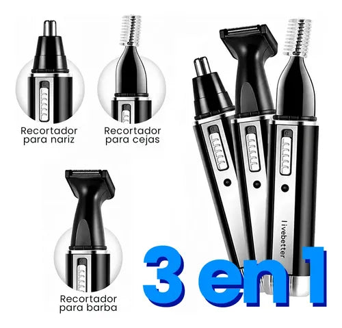 Máquina de Afeitar Recargable Surker 3 en 1