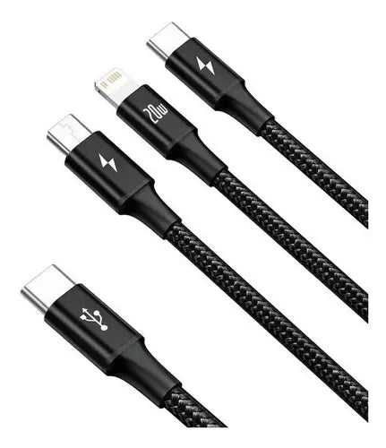 Cabo USB 2 en 1 DuoConnect