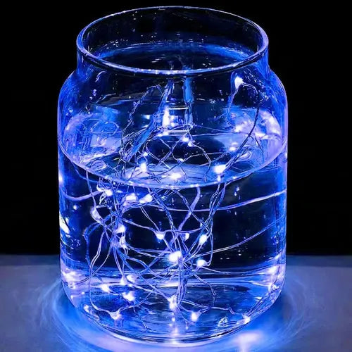 Luzes LED Azul Brillante
