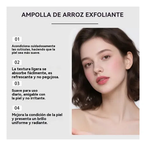 Exfoliante de Arroz Negro