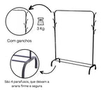 Cabideiro 150cm Robusto