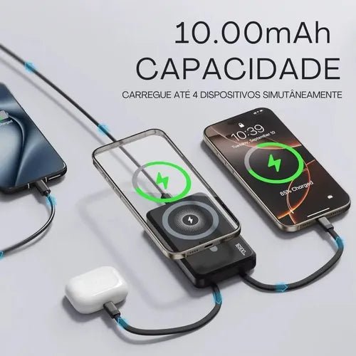 Cargador Magnético Inalámbrico 10000mAh