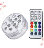 Luz LED RGB Sumergible para Piscina con Control Remoto