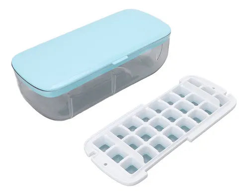 Máquina de Hacer Cubos de Hielo 2 en 1