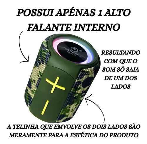 Altavoz Bluetooth Portátil KIMISO