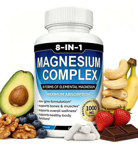 Suplemento Complejo de Magnesio 1000mg
