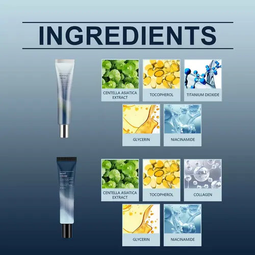 Kit Crema Hidratante Día y Noche con Centella Asiática
