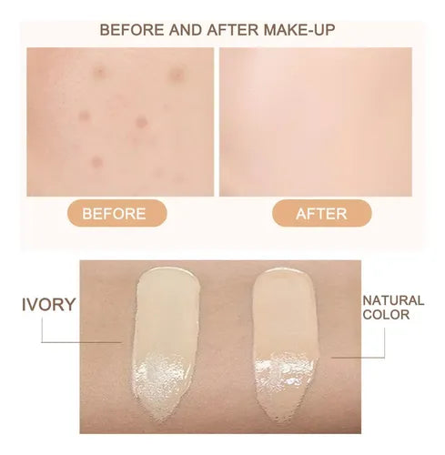 Base CC Cream en Cojin con Aplicador de Esponja