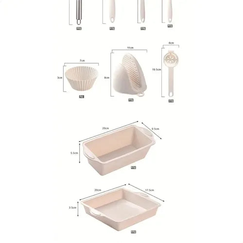 Conjunto de cocina pro con silicona
