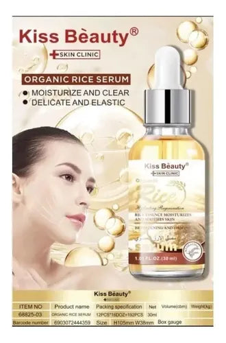 Serum Facial KISS BEAUTY con Esencia de Arroz 30ml