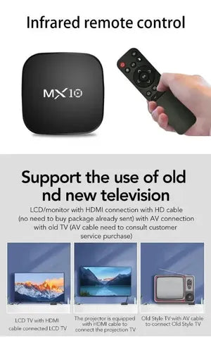 Mini TV Box MX10 Smart