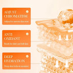 Creme Facial Clareador 5 em 1 com Vitamina C Ativa - Niacinamida - Pele Radiante a Cada Aplicação