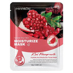 Máscara Facial Hidratante de Romã
