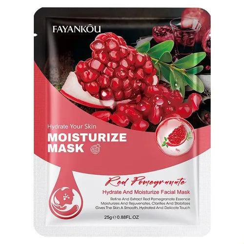 Máscara Facial Hidratante de Romã