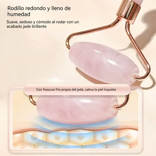 Rolo de Jade para Masaje Facial