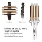 Modelador de cabello ondulado