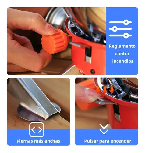 Hogar Portátil a Gas