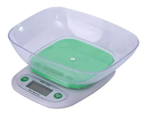 Báscula de Cocina Digital LED con Vaso Medidor Integrado