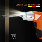 Kit de destornillador inalámbrico 45 piezas