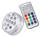 Luz LED RGB Sumergible para Piscina con Control Remoto