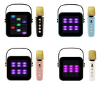 Micrófono Bluetooth con Altavoz y Luces RGB