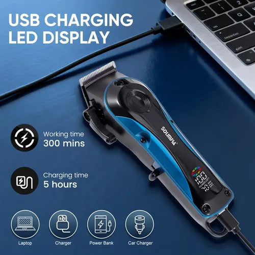 Cortadora de Cabello Profesional Bateria 2000mAh