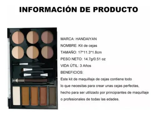 Kit Gel y Pó para Cejas