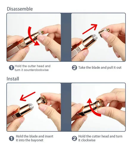 Depilador 4 en 1 Cejas Perfectas