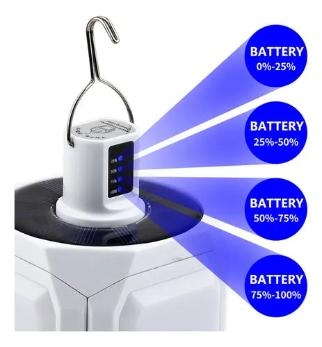 Lampara Solar Plegable