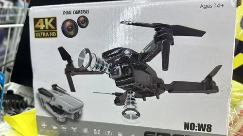 Dron Plegable con Cámara 4K Ultra HD y FPV WiFi - Portátil para Viajes