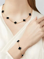 Collar de Trébol Negro