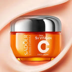 Creme Facial Clareador 5 em 1 com Vitamina C Ativa - Niacinamida - Pele Radiante a Cada Aplicação