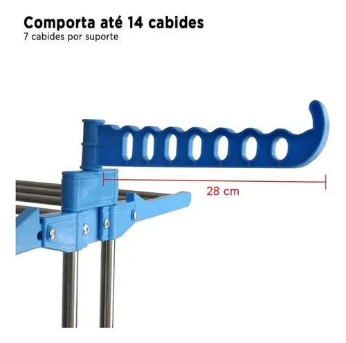 Varal 3 Niveles Plegable