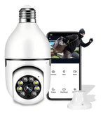 Bombilla Inteligente con Camara de Seguridad WiFi 1080p