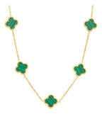 Collar de Trébol de 4 Hojas