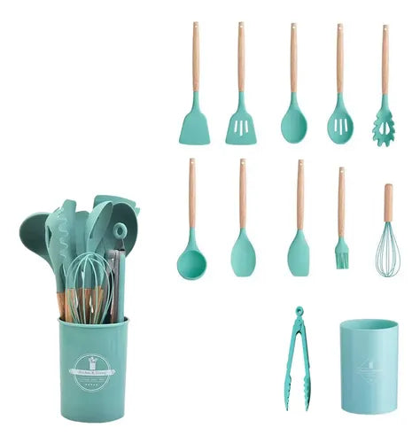 Kit de Cocina Silicone 12 Piezas