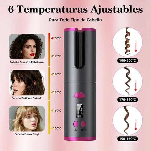 Rizador Inalámbrico Ondas Perfectas