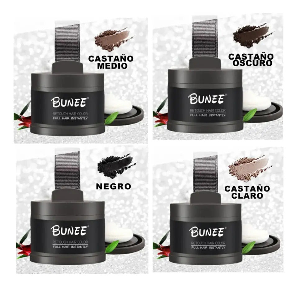 Polvos Bunee para cabello