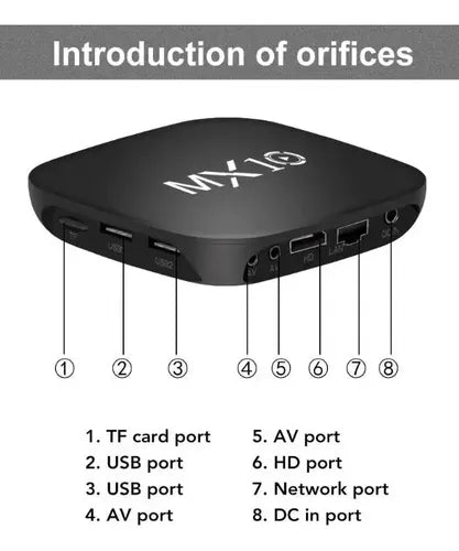 Mini TV Box MX10 Smart