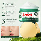 Crema Facial Control de Acne SADOER con Aceite de Arbol de Te