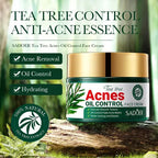 Crema Facial Control de Acne SADOER con Aceite de Arbol de Te