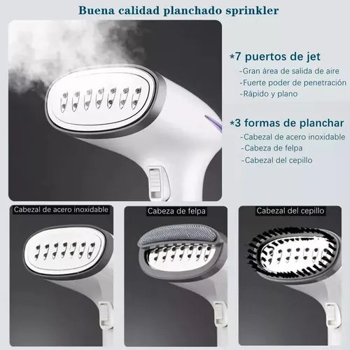 Plancha de Vapor Portatil