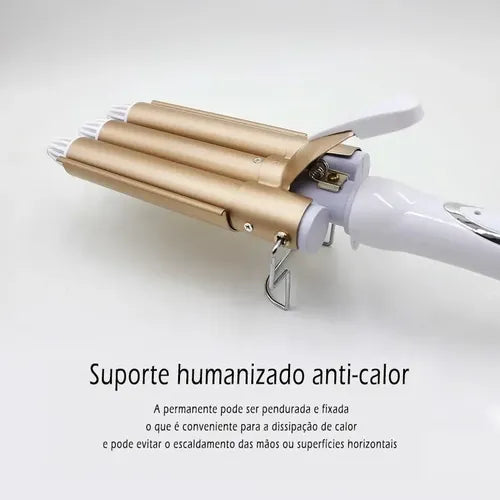 Modelador de cabello ondulado