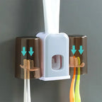 Soporte Escova Dientes con Dispensador Dental