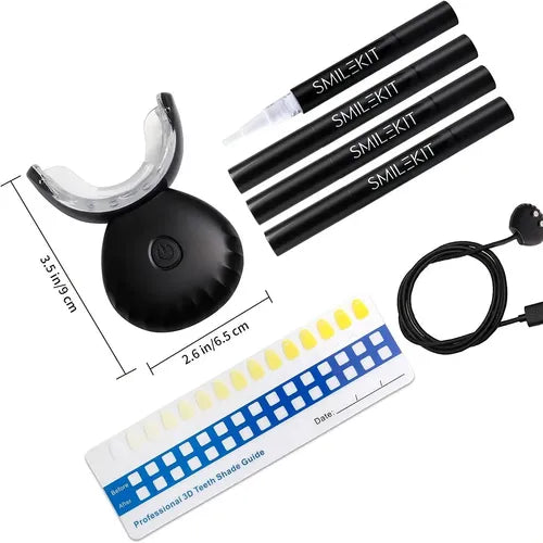 Kit Blanqueador Dental LED Recargable