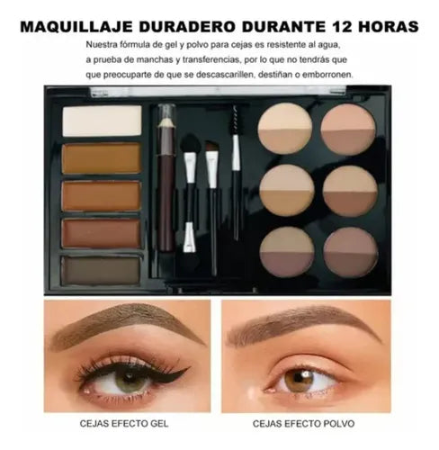 Kit Gel y Pó para Cejas