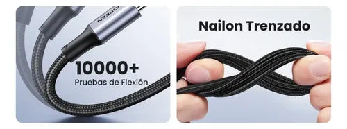 Cabo USB-C a USB-C 60W