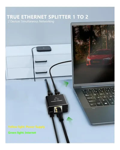 Divisor de Internet 2 en 1 de Alta Velocidad