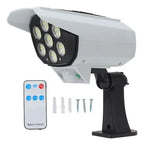Lampara Solar Camara Seguridad